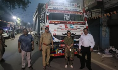 ओवरलोड वाहनों पर बड़ी कार्रवाई, 09 वाहन सीज, 9.49 लाख का जुर्माना वसूला