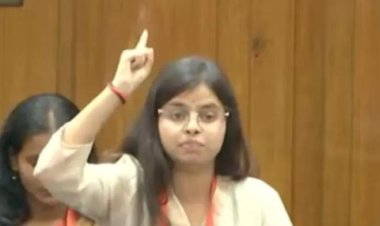 देवरिया की हर्षिता ने विधानसभा में भरी हुंकार, 'विकसित भारत 2047' पर रखे प्रभावी विचार