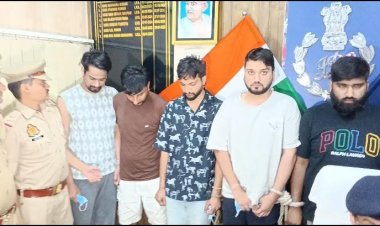 ऑनलाइन आईपीएल सट्टा गिरोह चलाने वाले गिराेह के पांच अभियुक्त गिरफ्तार