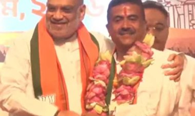 बंगाल में भाजपा का 'शुभ' युग: शुभेंदु अधिकारी होंगे नए मुख्यमंत्री, विधायक दल की बैठक में लगा मुहर
