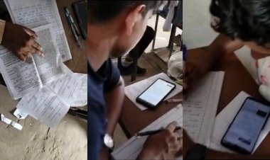 मेरठ में मोबाइल छुपाकर परीक्षा में नकल का प्रयास करने वाला परीक्षार्थी गिरफ्तार, प्रवक्ता परीक्षा से किया गया डिबार
