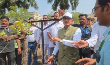 राष्ट्रीय अंगूर अनुसंधान केंद्र का औचक निरीक्षण, शिवराज सिंह ने कमियों पर जताई नाराजगी