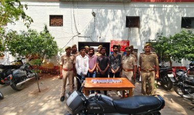 लूट करने वाले गिरोह के चार आरोपित गिरफ्तार, नकदी एवं जेवरात समेत अन्य सामान बरामद