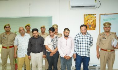 अंतरराज्यीय साइबर ठग गिरोह के पांच शातिर गिरफ्तार, 12 हजार से ज्यादा फर्जी सिम कार्ड बरामद
