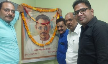 हिंदी पत्रकारिता दिवस पर गणेश शंकर विद्यार्थी को किया गया नमन