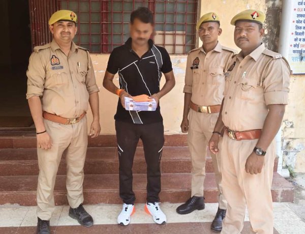 प्रयागराज के तिरंगा चौराहे पर फायरिंग करने वाला आरोपित गिरफ्तार