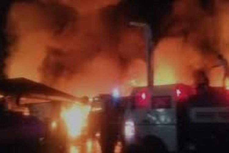जबलपुर में कटंगी बायपास के लॉजिस्टिक पार्क में लगी भीषण आग, तीन गोदाम जले, लाखों का नुकसान