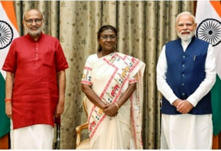 राष्ट्रपति और प्रधानमंत्री ने उपराष्ट्रपति राधाकृष्णन को जन्मदिन की बधाई दी