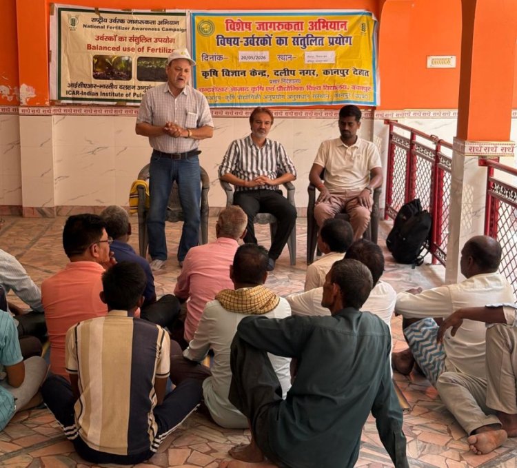 संतुलित उर्वरीकरण से बढ़ेगी उपज और मिट्टी की गुणवत्ता : डॉ. खलील खान