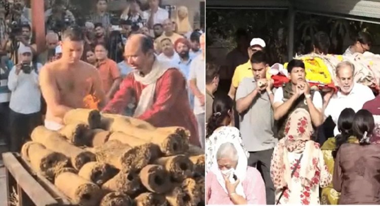  ट्विशा शर्मा माैत मामला : 12 दिन बाद हुआ अंतिम संस्कार, भाई मेजर हर्षित ने दी मुखाग्नि
