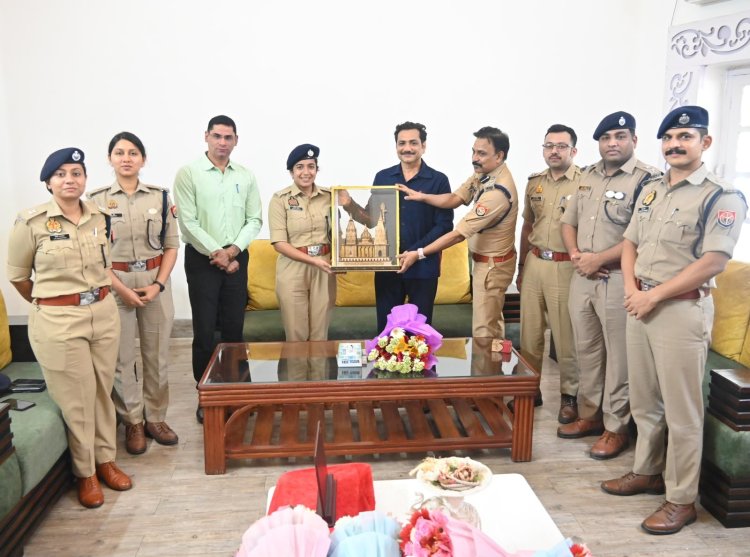 परिवीक्षाधीन आईपीएस मानसी दहिया का वाराणसी में व्यावहारिक प्रशिक्षण अवधि पूर्ण होने पर भावभीनी विदाई