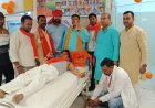 मुख्यमंत्री योगी के जन्मदिवस पर वाराणसी के युवाओं ने किया रक्तदान