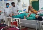 सिटी रेलवे ब्रिज के पास सड़क हादसे में स्कूटी सवार भाई की मौत, बहन घायल