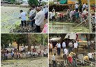तालाब संरक्षण की मिसाल : डीपीआरओ रवि शंकर द्विवेदी ने ग्रामीणों संग किया श्रमदान
