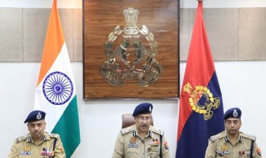 UP पुलिस महानिदेशक ने एक साल में किए कार्यों की गिनाई उपलब्धियां