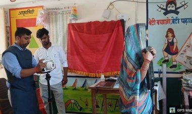 वाराणसी में ग्रामीण जनता के लिए लगा विशेष एक्सरे स्वास्थ्य शिविर