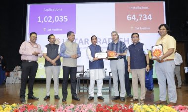 पीएम सूर्यघर योजना पुरस्कार समारोह में उत्तर प्रदेश का लहराया परचम, देश में बना सौर ऊर्जा का अग्रणी राज्य