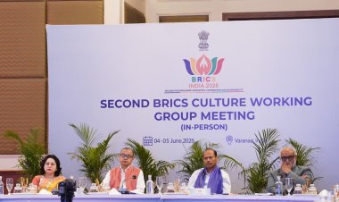 वाराणसी में ब्रिक्स संस्कृति कार्य समूह की बैठक जारी, सांस्कृतिक सहयोग के लिए मिलकर कार्य करेंगे