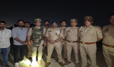 महिलाओं से लूटपाट मामले में वांछित बदमाश मुठभेड़ के बाद गिरफ्तार