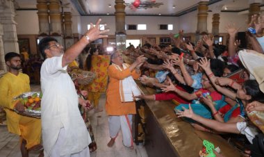 अधिकमास में श्रीकृष्ण जन्मभूमि पर नन्दोत्सव की धूम
