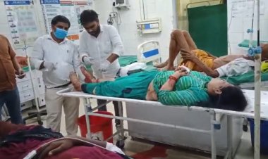 सिटी रेलवे ब्रिज के पास सड़क हादसे में स्कूटी सवार भाई की मौत, बहन घायल