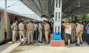 सफर के दौरान जगह न मिलने पर यात्री ने ट्रेन में बम होने अफवाह फैलाई, आरोपित पकड़ा गया