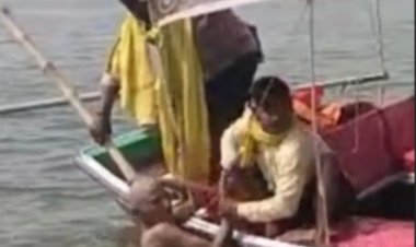 विंध्याचल धाम में नाविकों की सूझबूझ से बची दो श्रद्धालुओं की जान