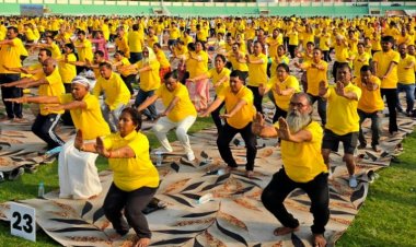 अंतरराष्ट्रीय योग दिवस पर 1.32 लाख परिषदीय विद्यालयों में होगा सामूहिक योगाभ्यास
