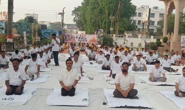 मध्य वायु कमान में योग का महाअभियान, 