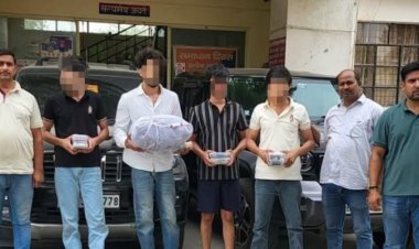 नाेएडा में छात्र-छात्राओं को ओजी गांजा सप्लाई करने वाले चार तस्कर गिरफ्तार, इनमें तीन गाेरखपुर निवासी