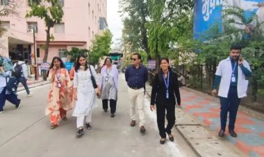 उज्जैनः एनक्यूएएस की टीम ने प्रारंभ किया निरीक्षण, गंदगी देख नाराज हुए सदस्य