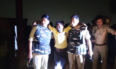 चेन लूट के आरोपित से पुलिस की मुठभेड़,घायल, साथी फरार
