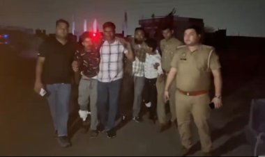 महिला से लूट करने वाले अंतरजनपदीय गैंग के दो बदमाश पुलिस मुठभेड़ में घायल, एक अन्य साथी बाद में गिरफ्तार