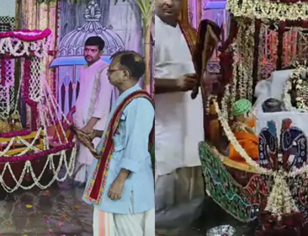 श्री द्वारकाधीश महाराज ने की नौका बिहार, मनोरम झांकी के श्रद्धालुओं ने किए दर्शन