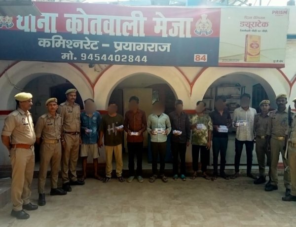 अंतरजनपदीय पशु चोरी करने वाले गिरोह का खुलासा, आठ आरोपित गिरफ्तार