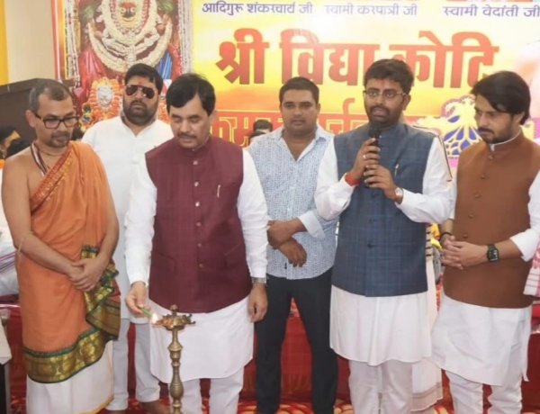देश के हर जिले में कराएंगे श्रीविद्या कोटी कुमकुमार्चन महायज्ञ : स्वामी अभिषेक ब्रह्मचारी