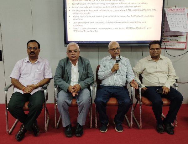 इनकम टैक्स एक्ट-2025 की सही समझ से ट्रस्ट और संस्थाएं बेहतर अनुपालन कर सकेंगी : नितिन ओमर