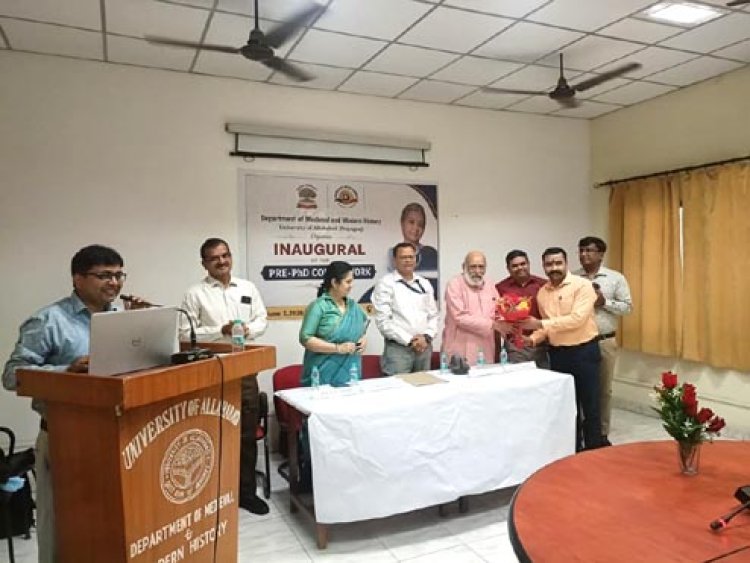 इलाहाबाद विश्वविद्यालय के इतिहासकारों की अनोखी शैली विश्व भर में अनोखी पहचान: प्रो. हेरंब चतुर्वेदी