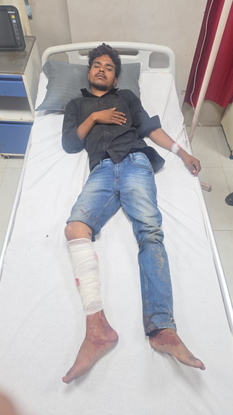 शराब सेल्समैनों से लूट करने वाले गिरोह के पांच आरोपित मुठभेड़ में गिरफ्तार, एक के पैर में लगी गोली