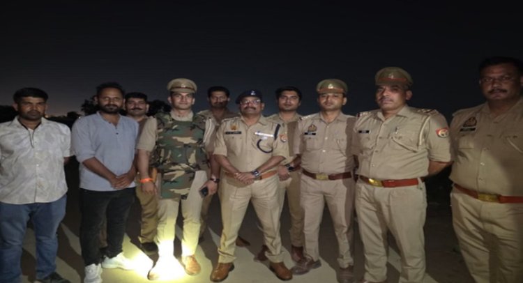 महिलाओं से लूटपाट मामले में वांछित बदमाश मुठभेड़ के बाद गिरफ्तार