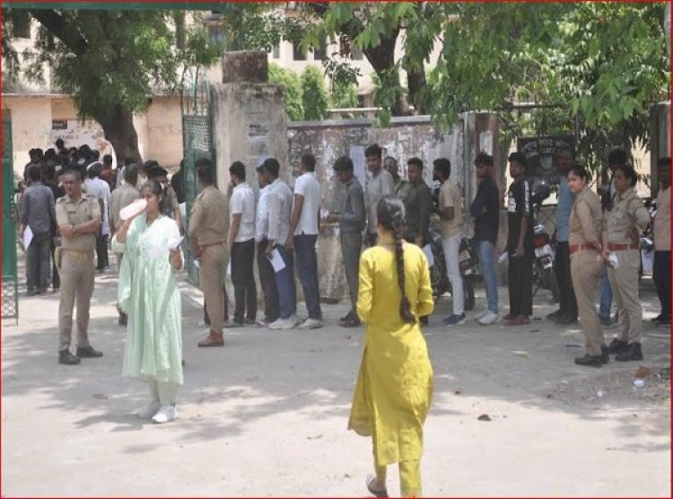 पुलिस भर्ती परीक्षा के दूसरे दिन 7.32 लाख अभ्यर्थी हुए शामिल, नकल और फर्जीवाड़े पर योगी सरकार का सख्त शिकंजा