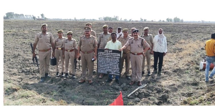 प्रयागराज : माफिया दिलीप मिश्रा की 1.11 करोड़ की अवैध संपत्ति कुर्क