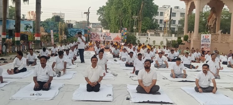 मध्य वायु कमान में योग का महाअभियान, 