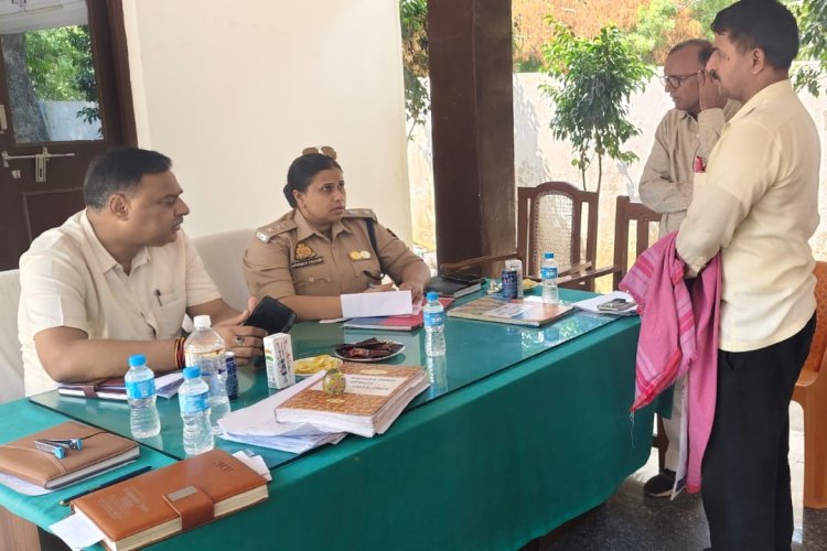 थाना समाधान दिवस में 319 शिकायतें पहुंचीं, कई मामलों का मौके पर निस्तारण