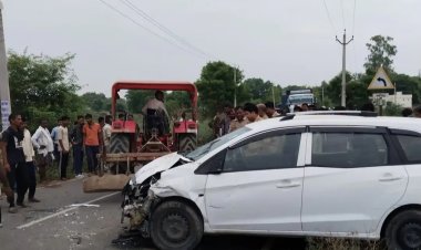 कानपुर देहात: कार और ऑटो रिक्शा की टक्कर में दाे की माैत, पांच घायल