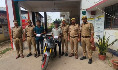 प्रयागराज : लूटकांड मामले में दो आरोपित गिरफ्तार