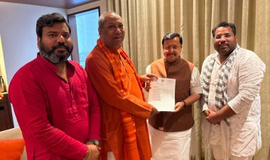 भाजपा अध्यक्ष नितिन नवीन से मिले निषाद पार्टी अध्यक्ष डॉ. संजय निषाद, मछुआ समाज से जुड़े मुद्दों पर की चर्चा
