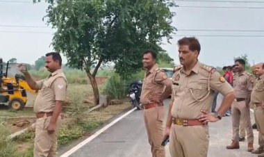 पीडीए की बड़ी कार्रवाई, 53 बीघे में अवैध प्लॉटिंग ध्वस्त