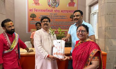 विंध्य पौध प्रसादम से हरित आस्था का संदेश, दो लाख से अधिक पौधे बांटे