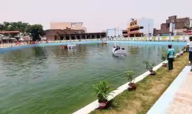 अमृत सरोवरों के निर्माण में उत्तर प्रदेश देश में पहले स्थान पर